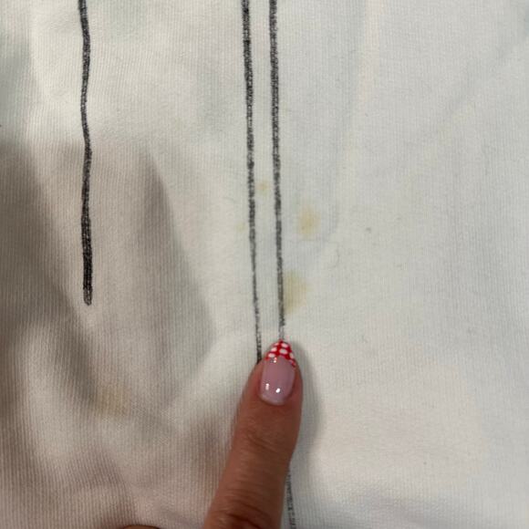 OFF-WHITE Men's Othelo's Eagle Crew Sweatshirt Size M In White - Picture 4 of 10